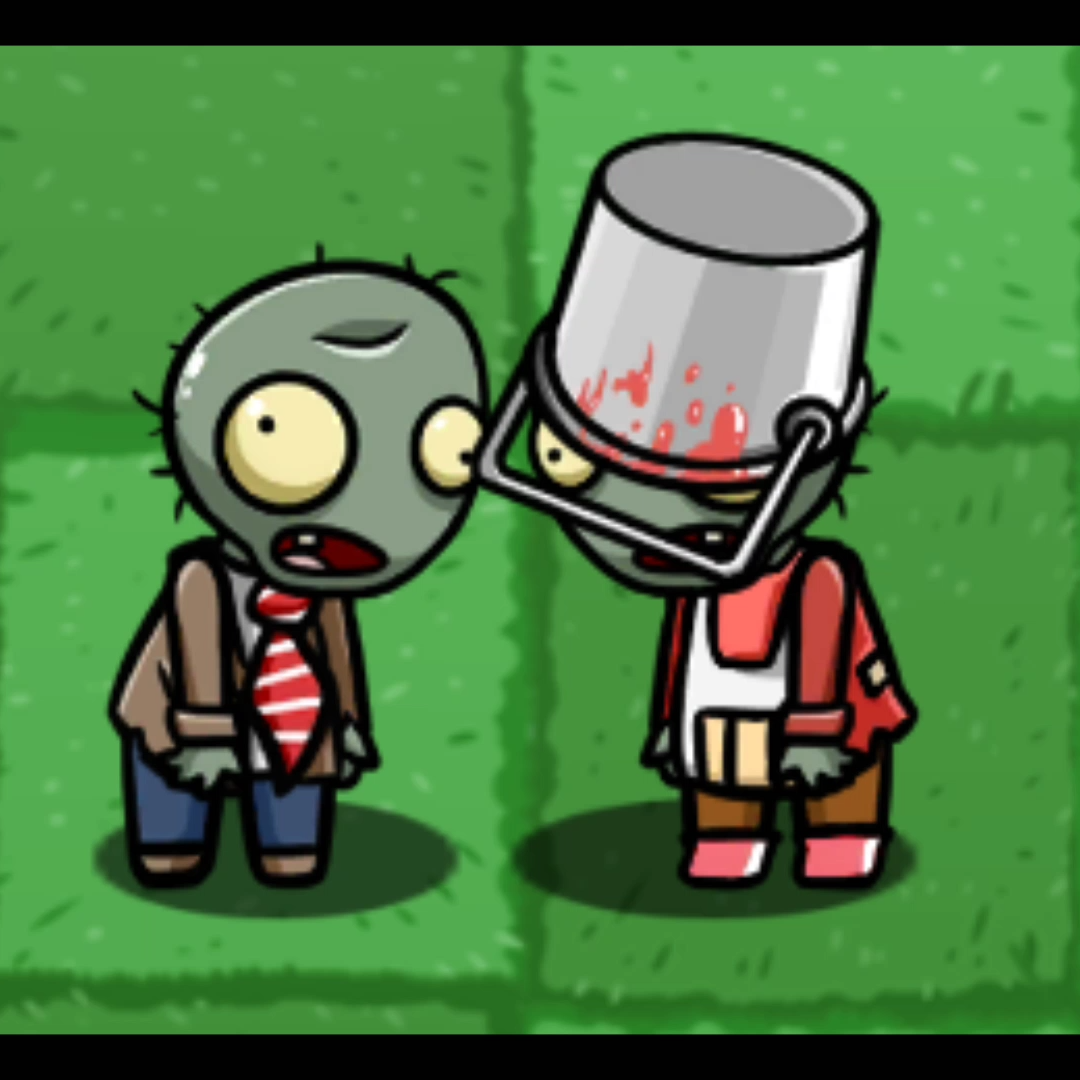 铁桶僵尸对普通僵尸说了什么?