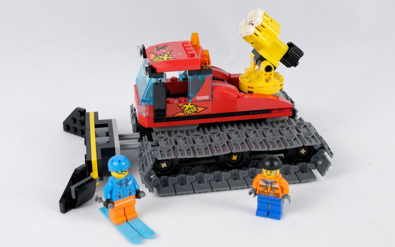 乐高搭建乐高城市组2019年新品60222扫雪车评测