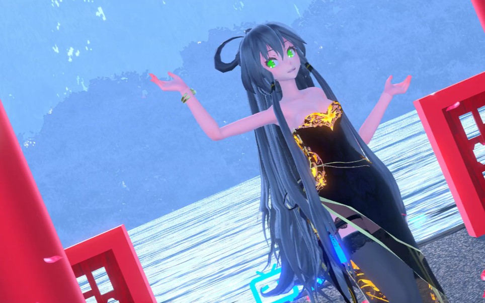 【mmd】73旗袍洛天依极乐净土73