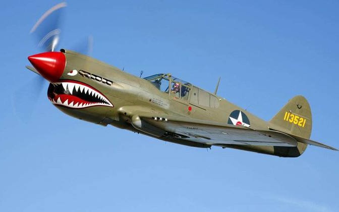 浴血长空p40c飞虎队的荣耀战机