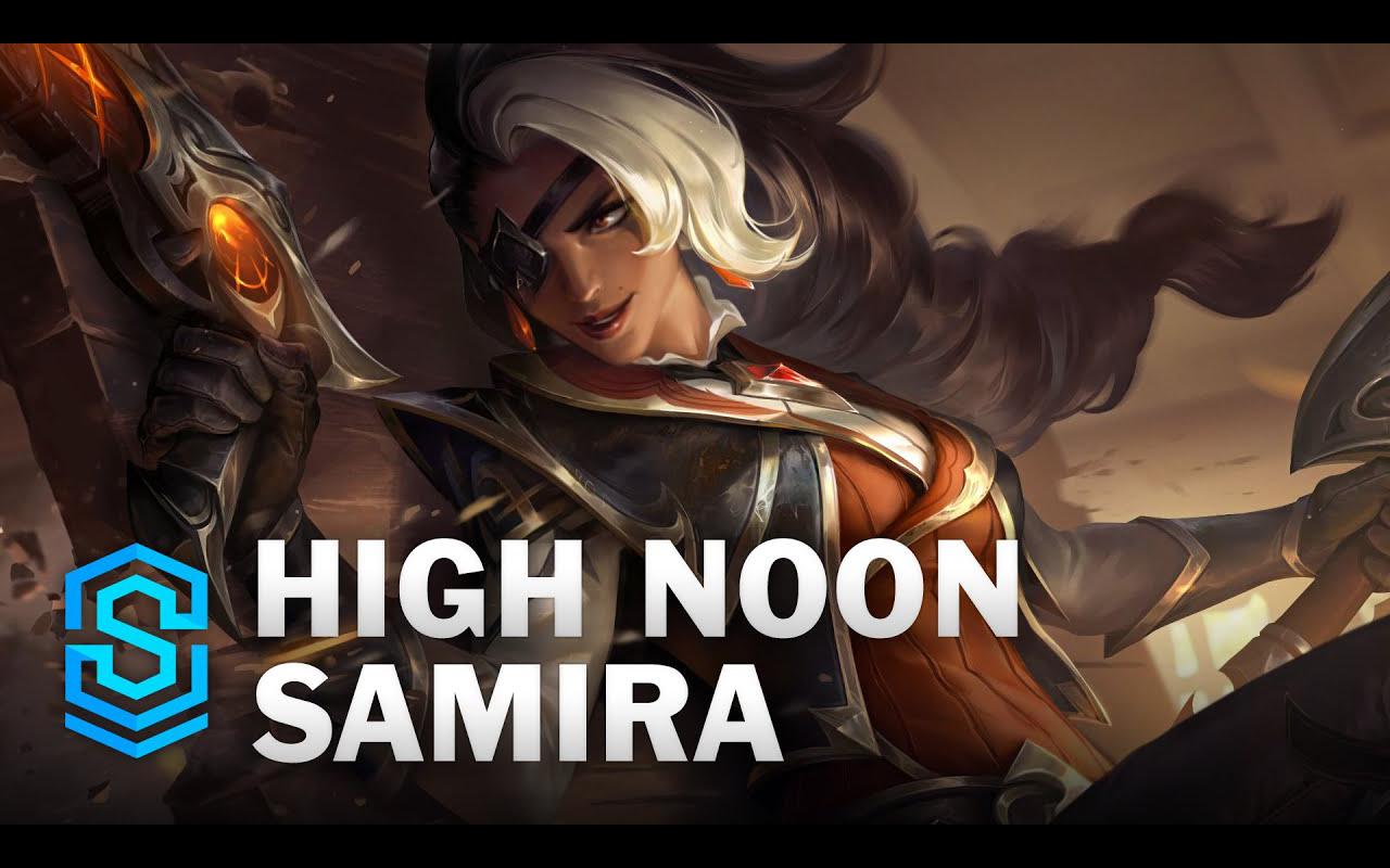 「皮肤档案室」莎弥拉·沙漠玫瑰 —— 西部魔影 持枪女巫 - 英雄联盟