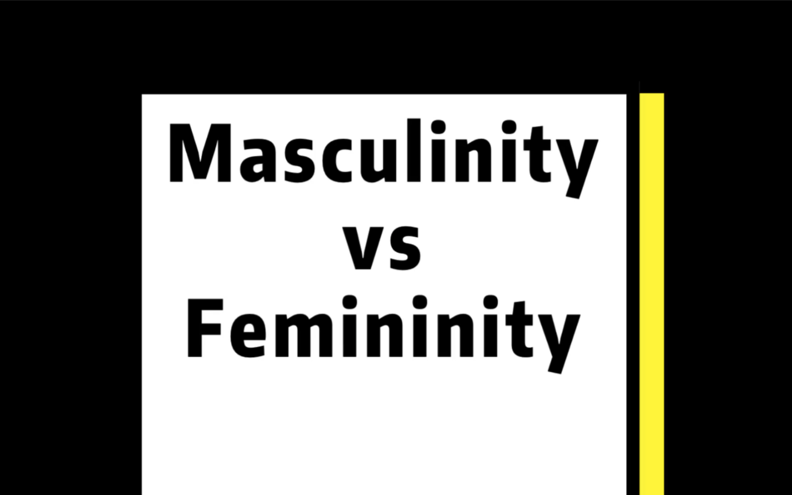 masculinity vs femininity 抖肩舞