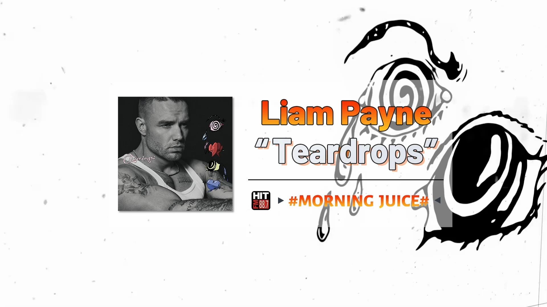 one direction成员liam payne发布了全新单曲《teardrops》