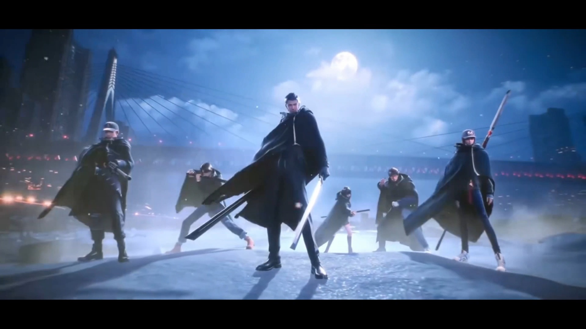 【斩神 | 136 小队】苍南市守夜人136小队团战《我是来揍你的》