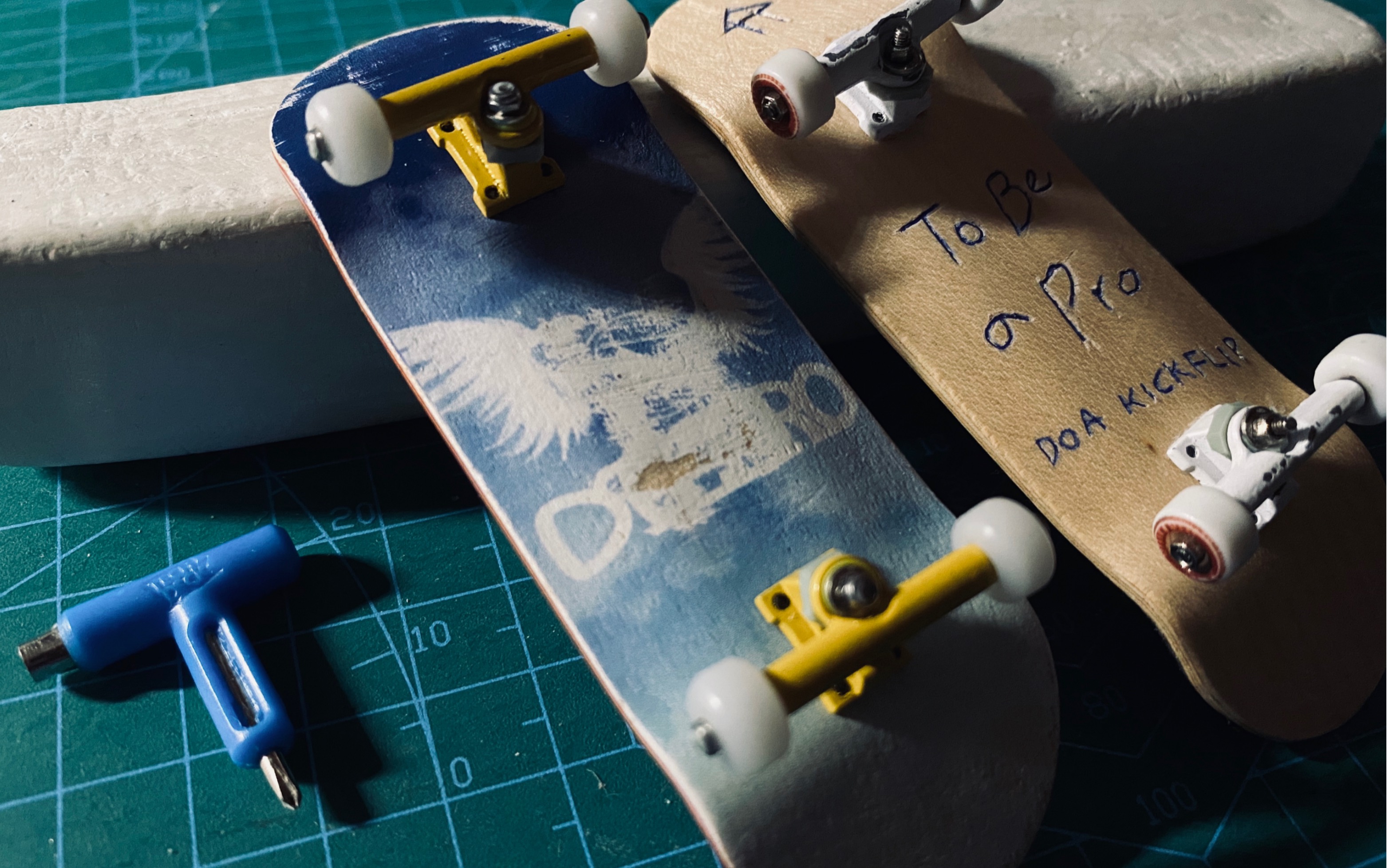 手指滑板 小练小chill 进步龟速