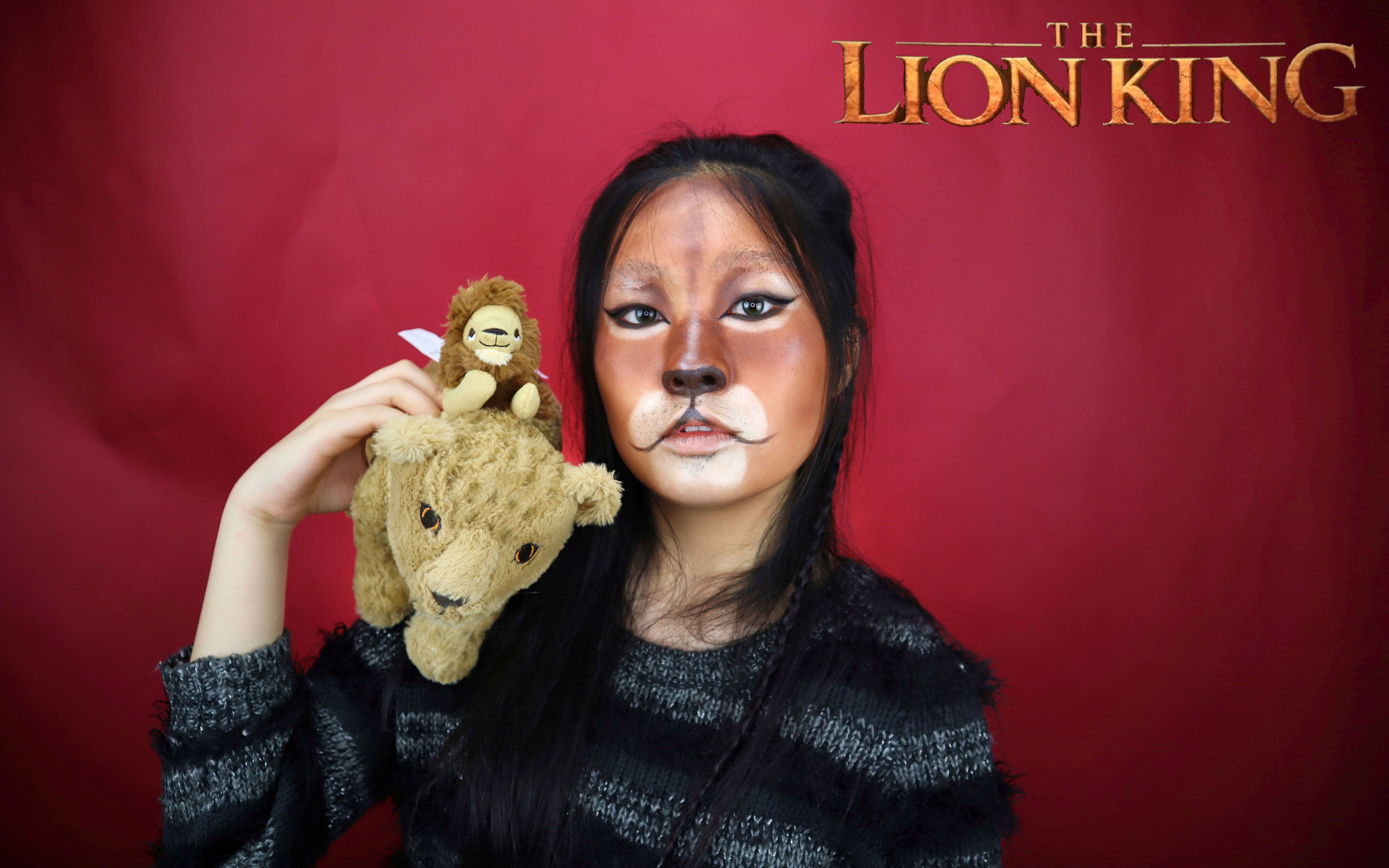 狮子王化妆崽图片