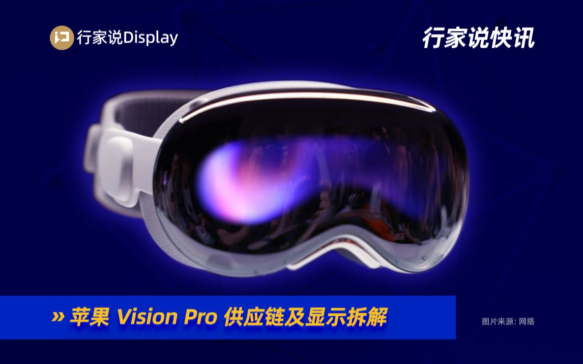 苹果Vision Pro供应链及显示部分拆解!哔哩哔哩bilibili