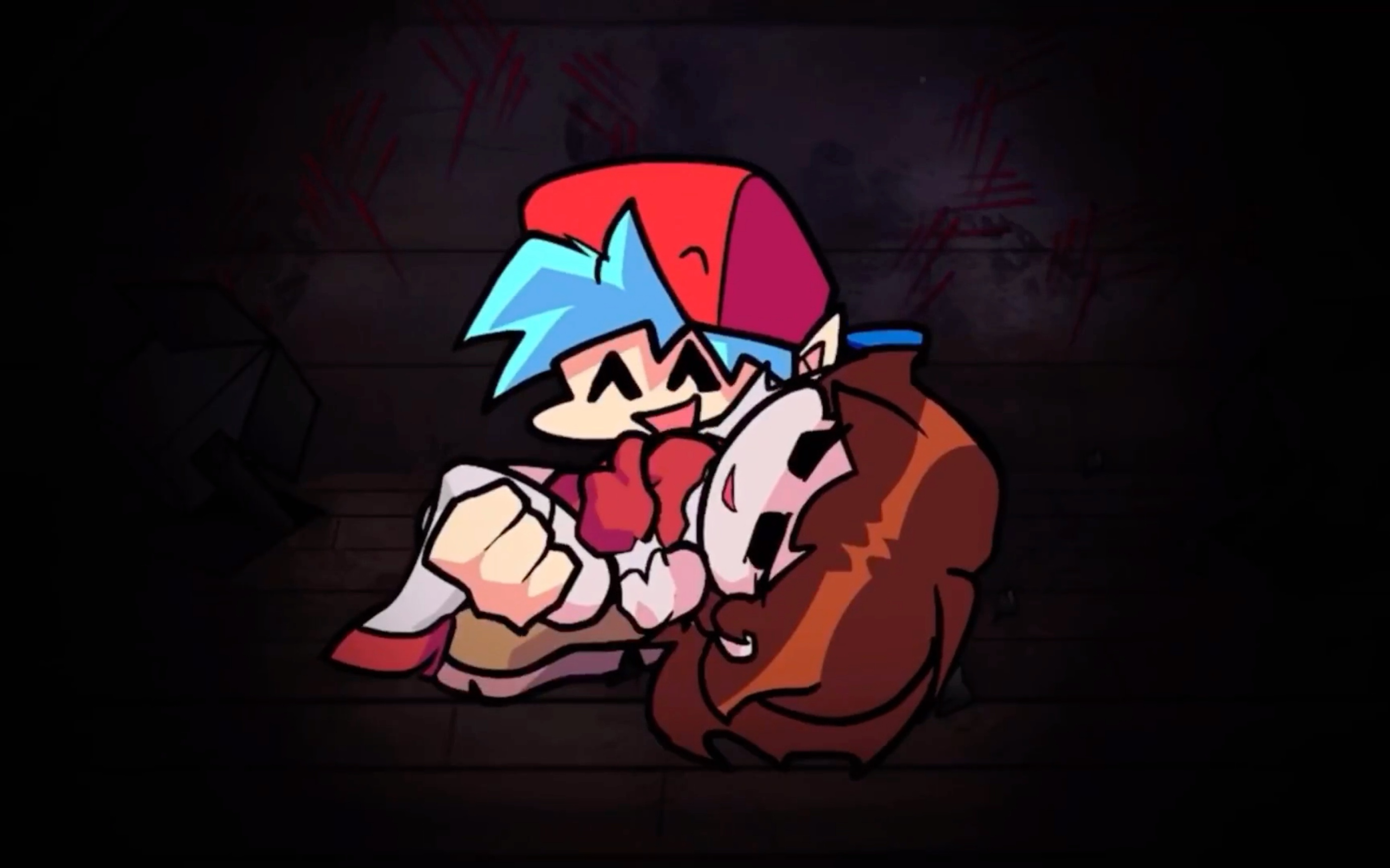 【官方更新/1080p】friday night funkin evil mod 邪恶女友救赎战!