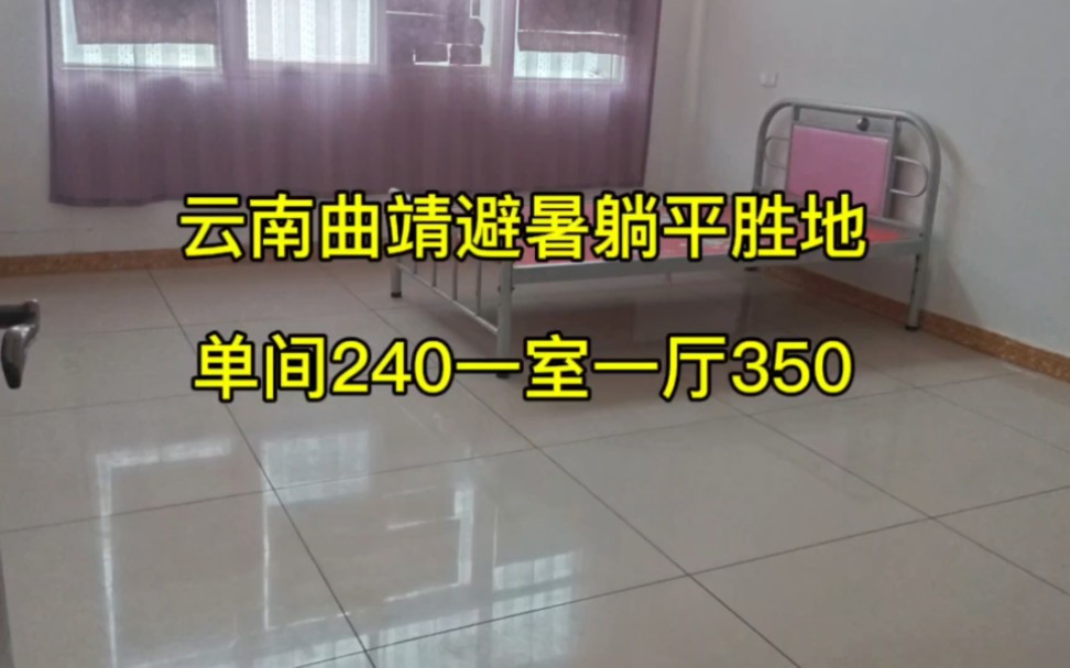 云南曲靖避暑躺平胜地单间240一室一厅350哔哩哔哩bilibili