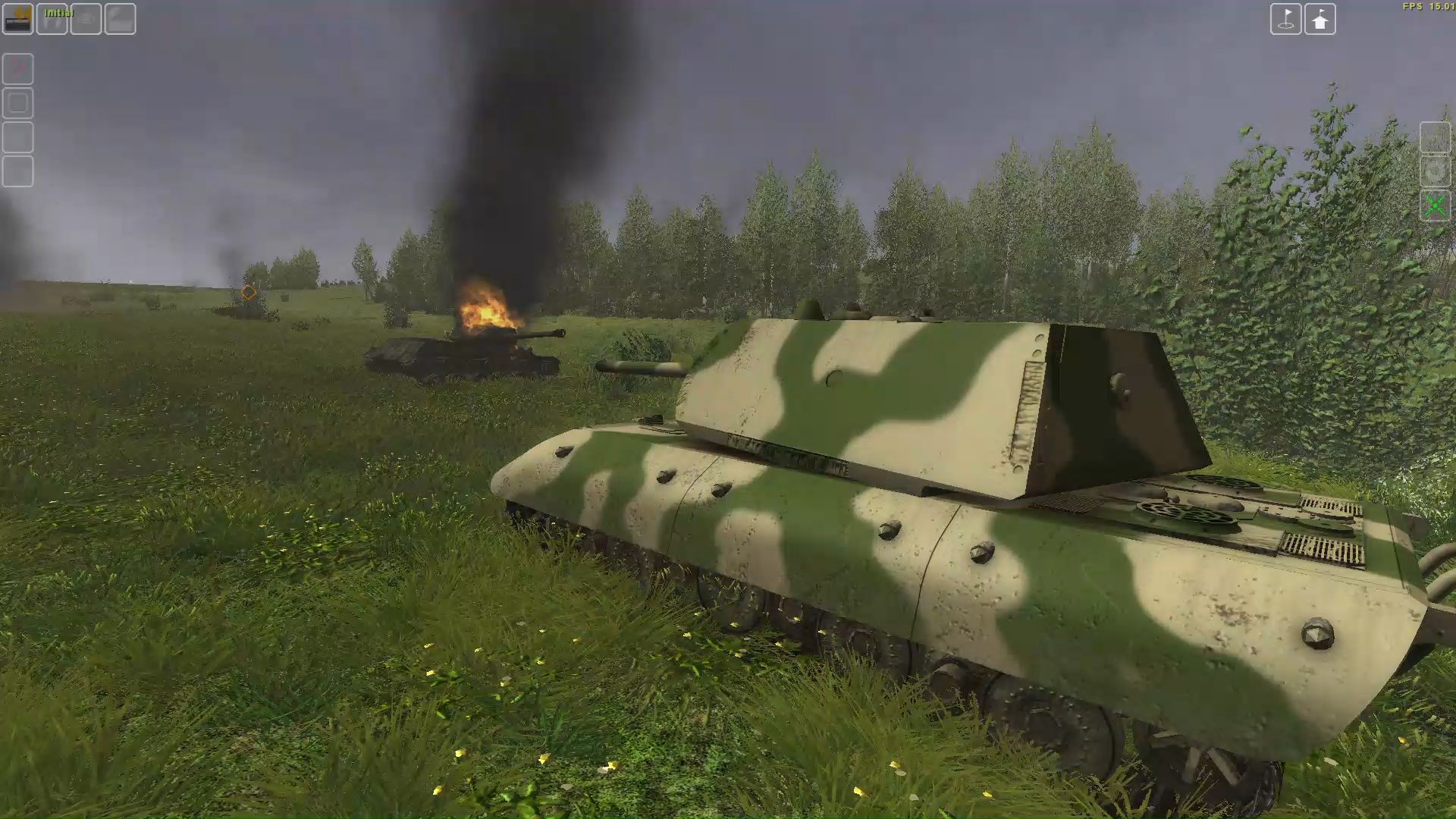 【钢铁风暴哈尔科夫1942】e-100重型坦克歼击车进攻