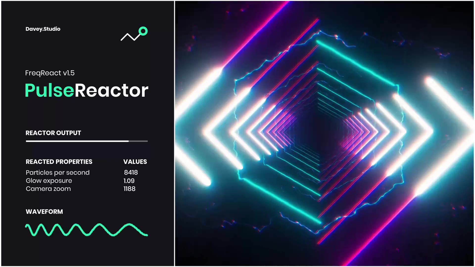 中文汉化版ae脚本-强大的音乐律动音频节奏可视化bpm视觉效果 freq