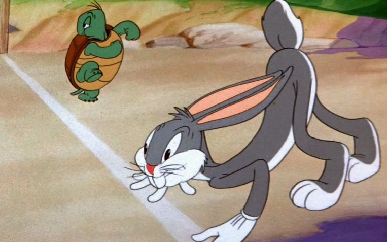 【龟兔反转赛跑】(1943,兔八哥)「动画史经典翻译计划」#2_哔哩哔哩