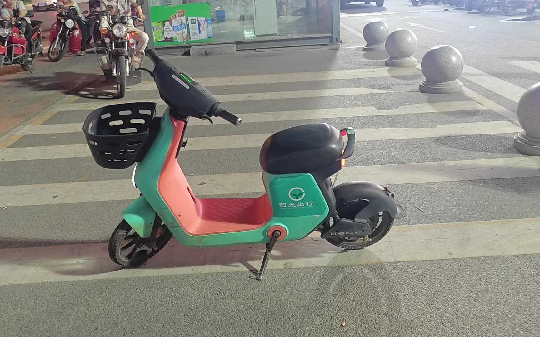 佛山里水阳光出行共享电单车
