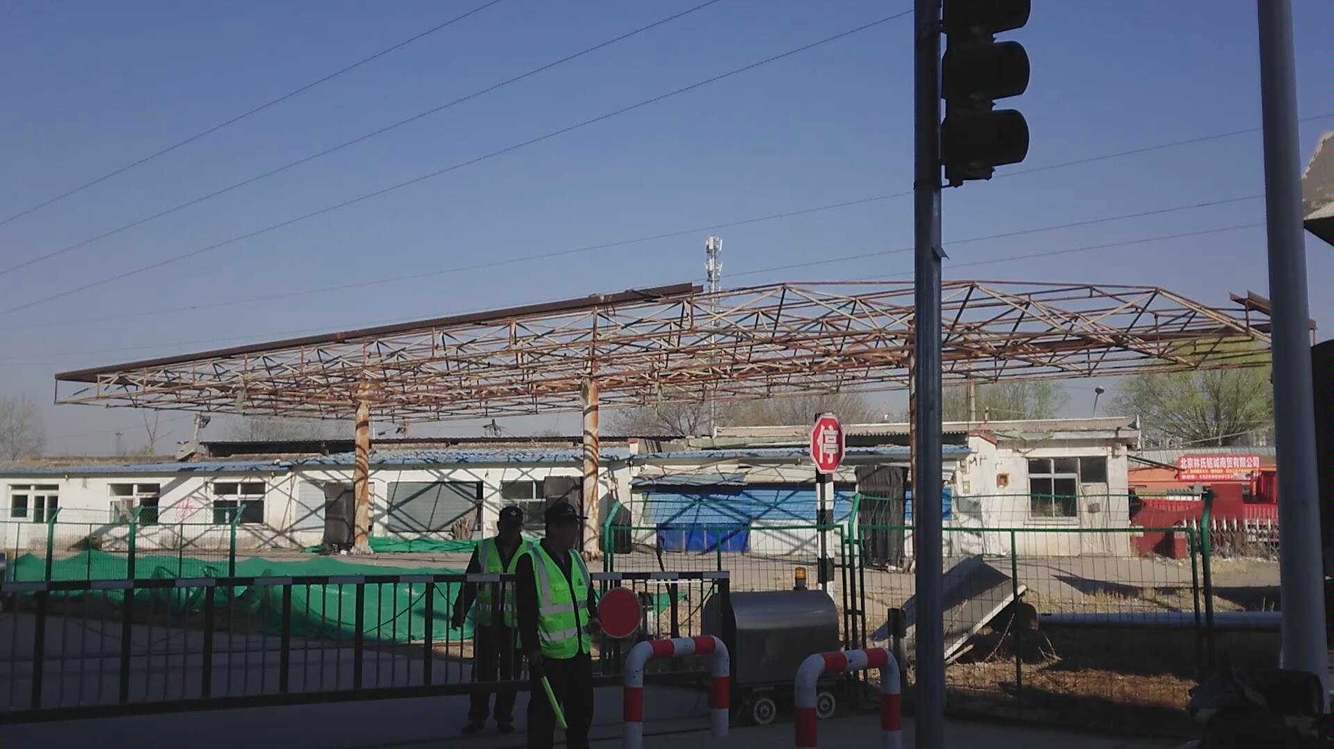 广渠路 双桥货场道口调车场景