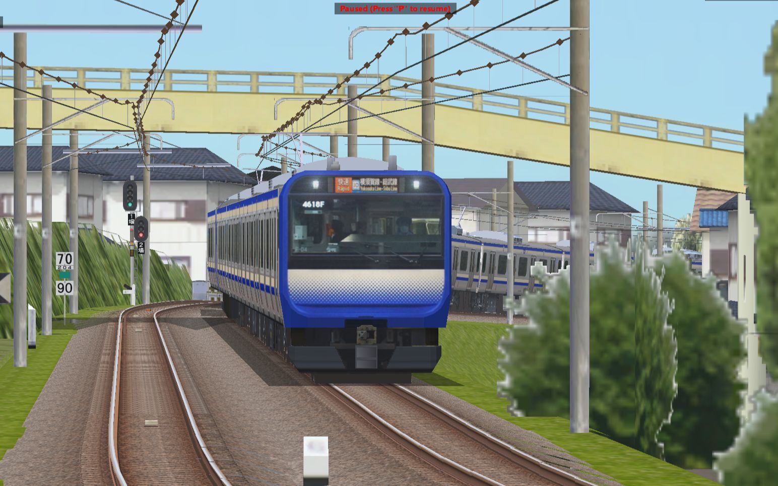 【bve】总武 · 成田 · 空港线 e235系快速 千叶-成田空港