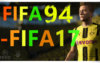 FIFA94FIFA17进化史,从无到有,从像素到真实 #转载哔哩哔哩bilibili