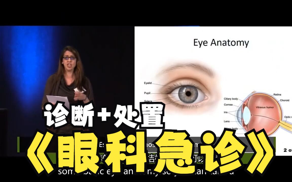 【中英双字】【眼科急诊诊断处置】Eyes, Essential Diagnosis and Treatment: The EM Boot Camp Course哔哩哔哩bilibili