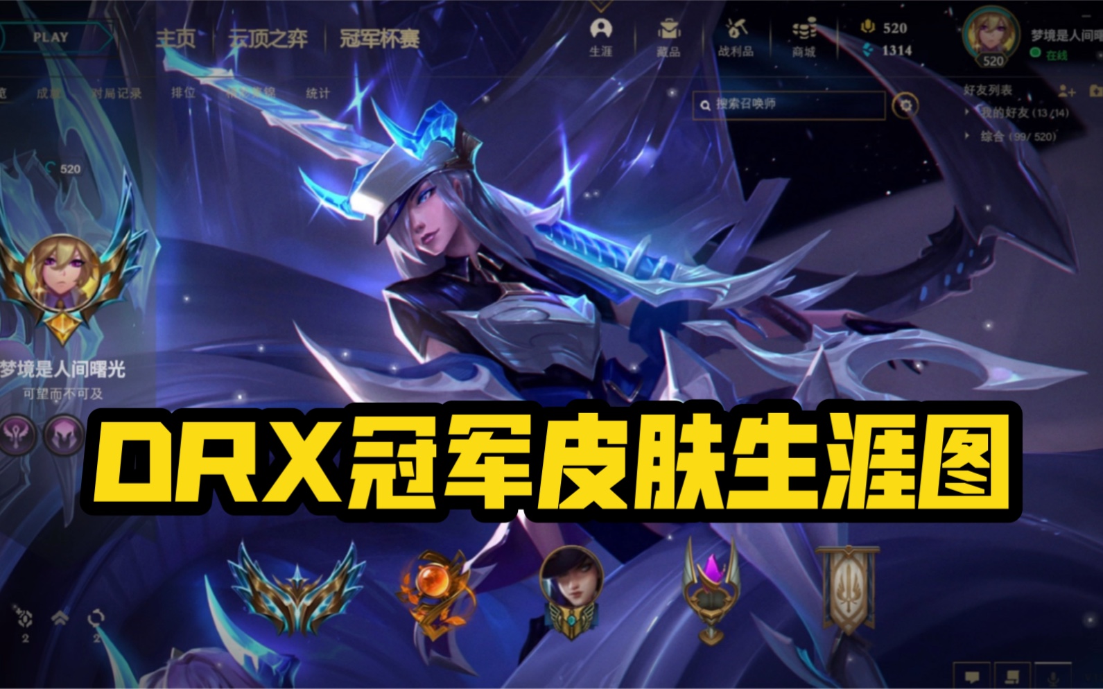 drx冠军皮肤女警生涯图太帅了吧