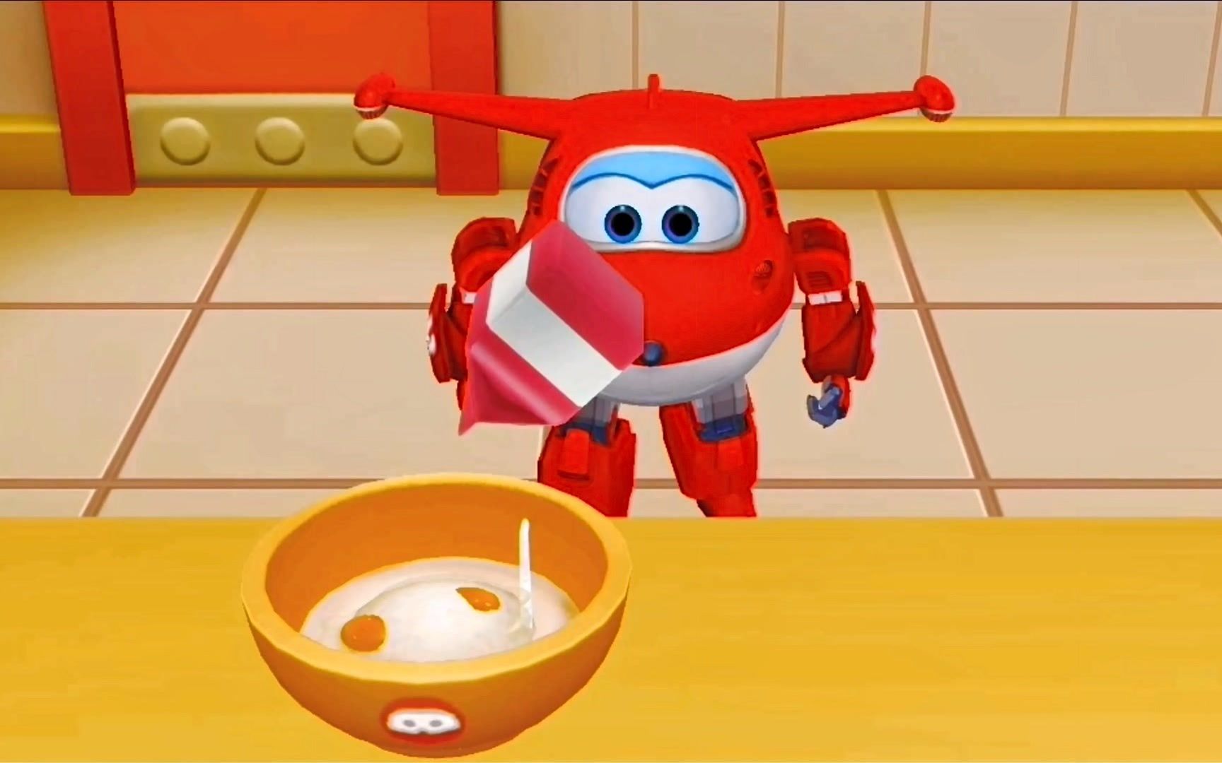 乐迪学习做蛋糕甜品 超级飞侠游戏