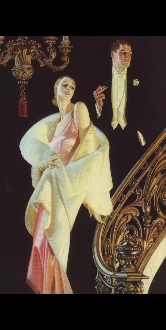 画师推荐—莱恩德克尔j.c leyendecker(永不过时的美丽)