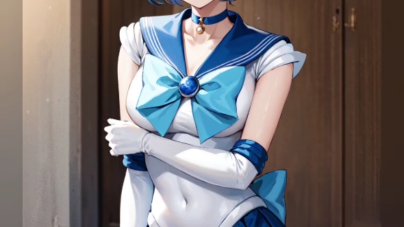 ai绘画 美少女战士 水野亚美