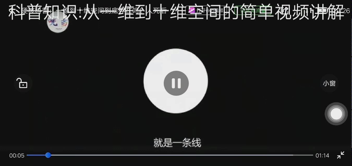 科普知识:从一维到十维空间,你能看懂几维?哔哩哔哩bilibili