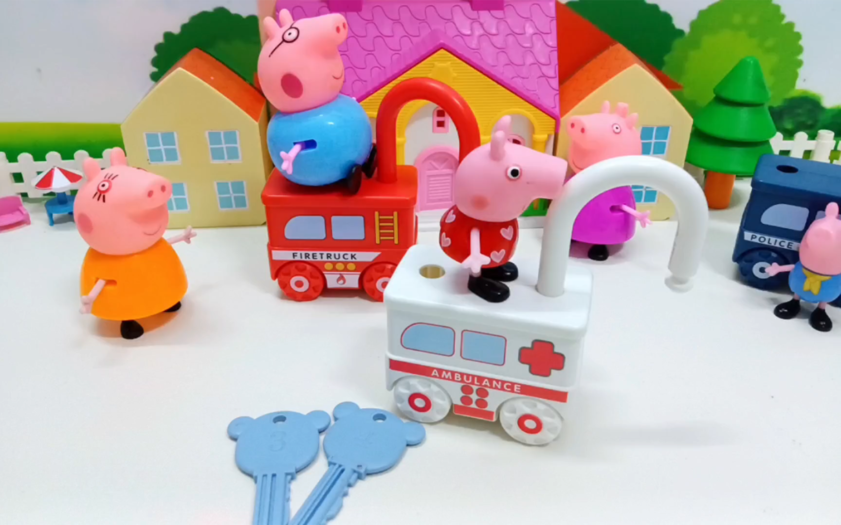 猪爸爸找不到车都迟到了