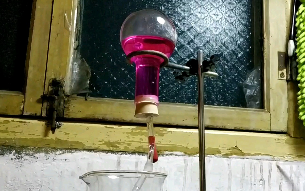 配位实验室氨气的喷泉实验哇是喷泉耶