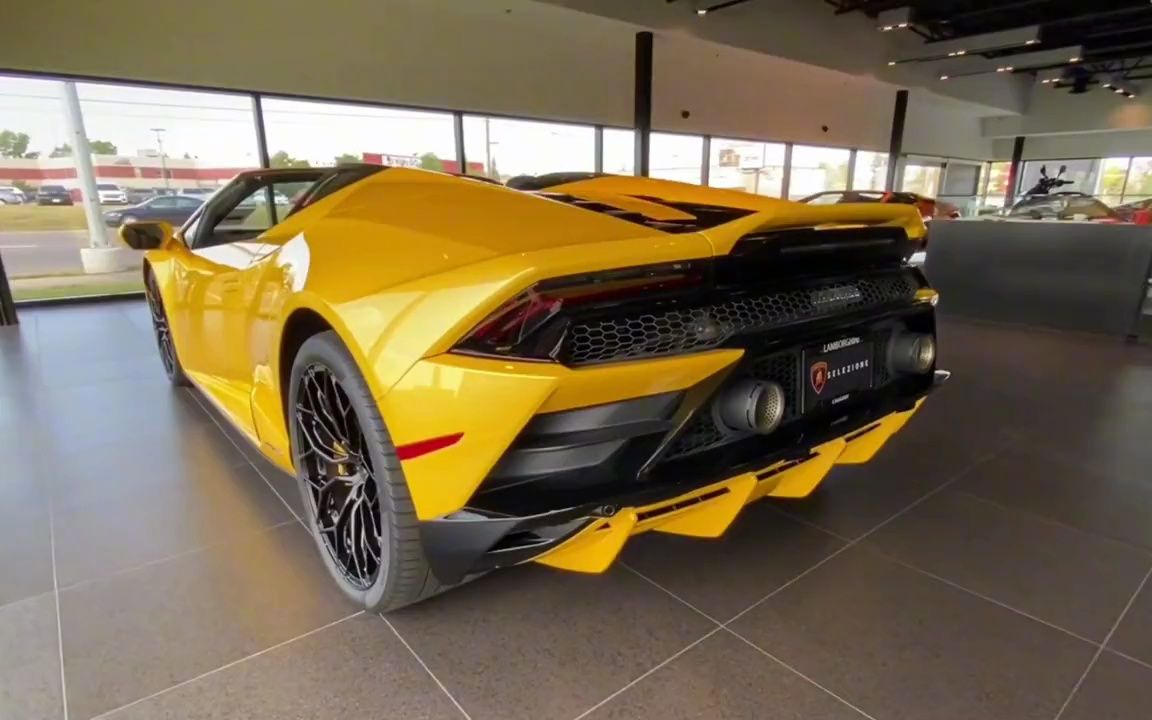 2021款兰博基尼huracan evo spyder欣赏