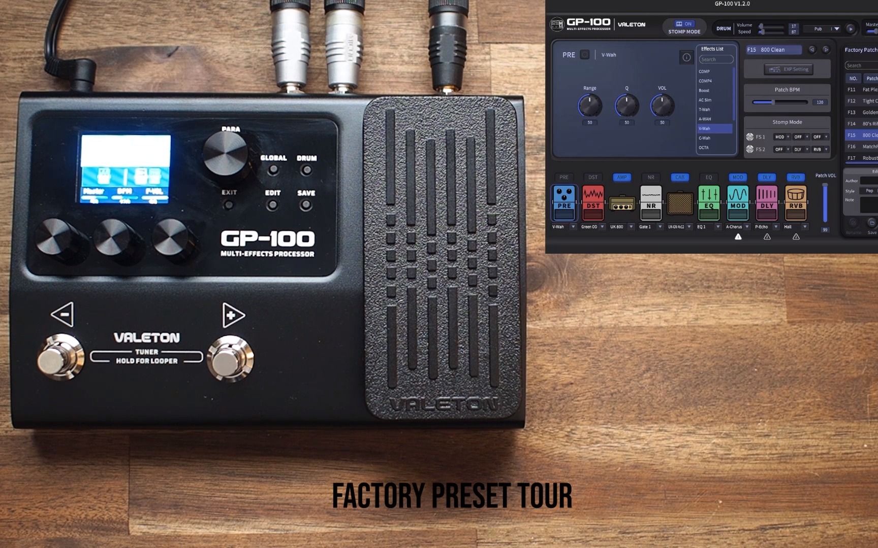 千元内综合效果器gp100