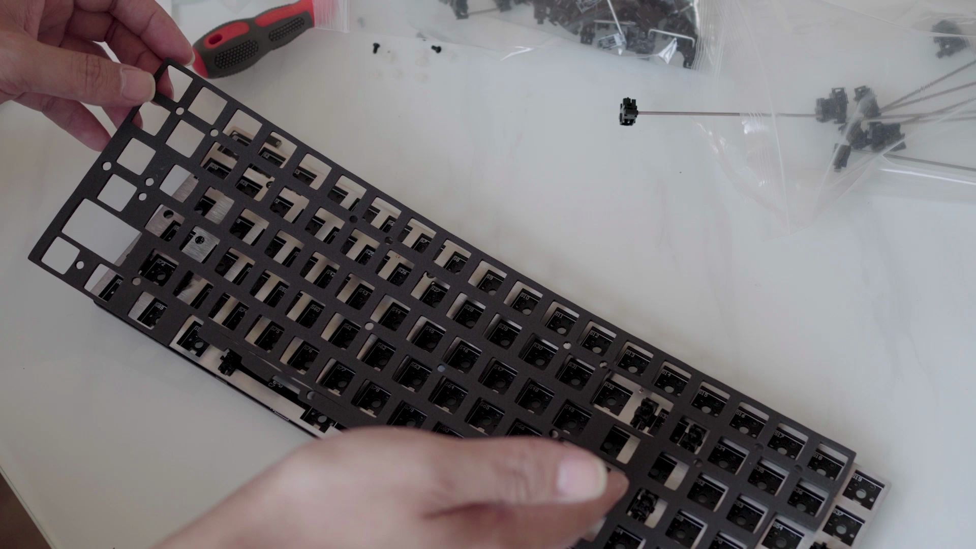 键盘胶垫安装方法图解图片