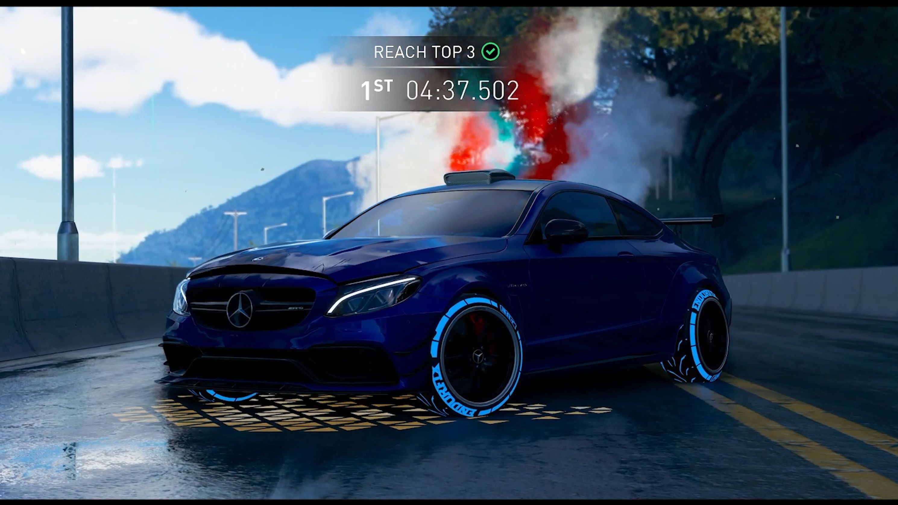 【飙酷车神:轰鸣盛典】精英国度(清单模式)4:37.502