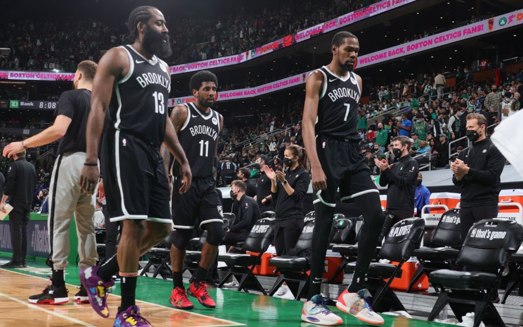 "聚是一团火,散是满天星!"篮网三巨头高燃混剪