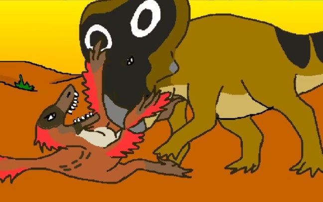 l搬运]伶盗龙vs原角龙