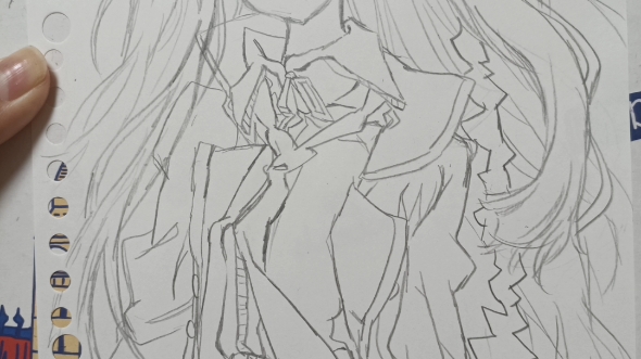 临摹一个望月老师的雾切响子