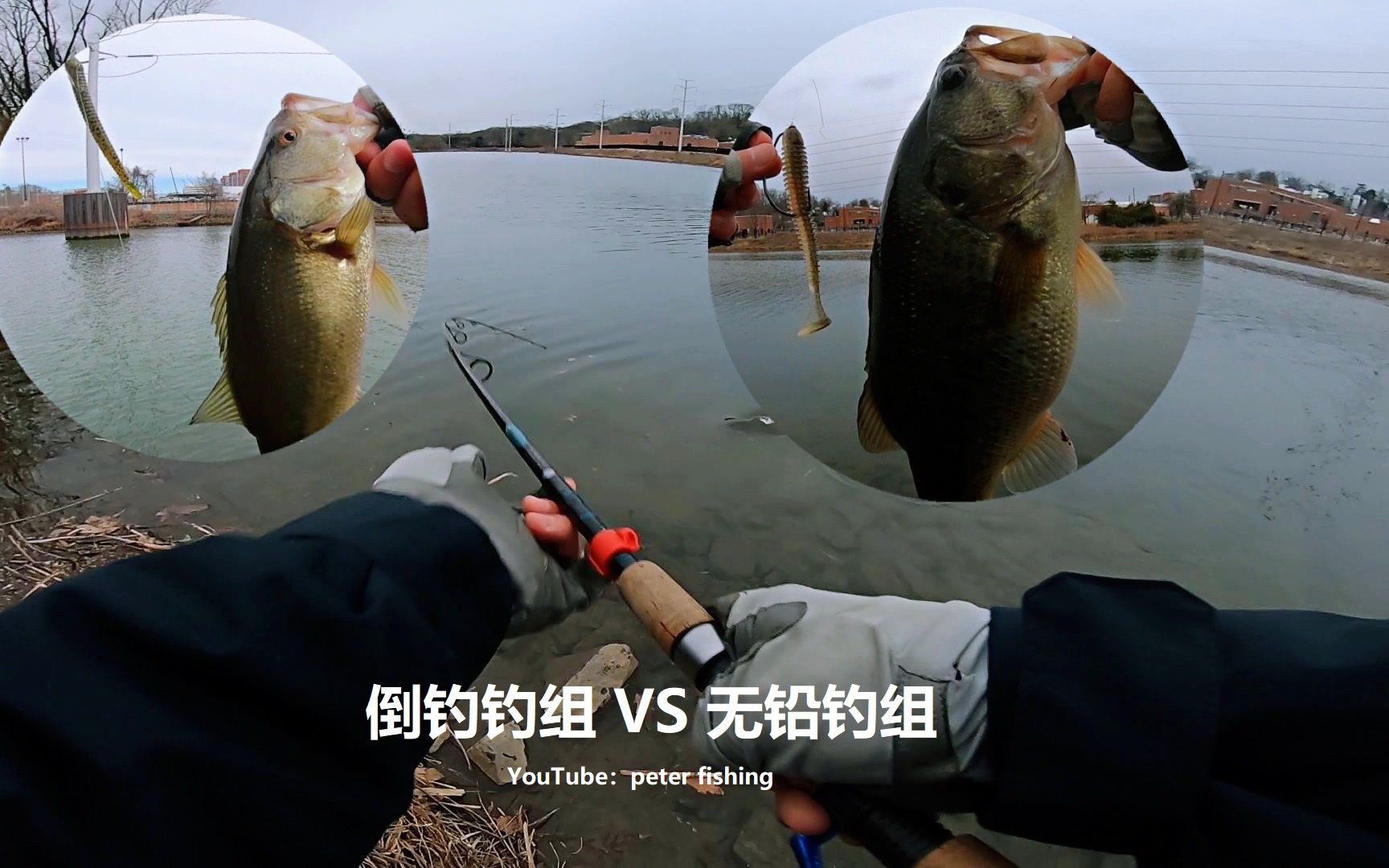 倒钓钓组对决无铅钓组哪个更能上大鲈鱼