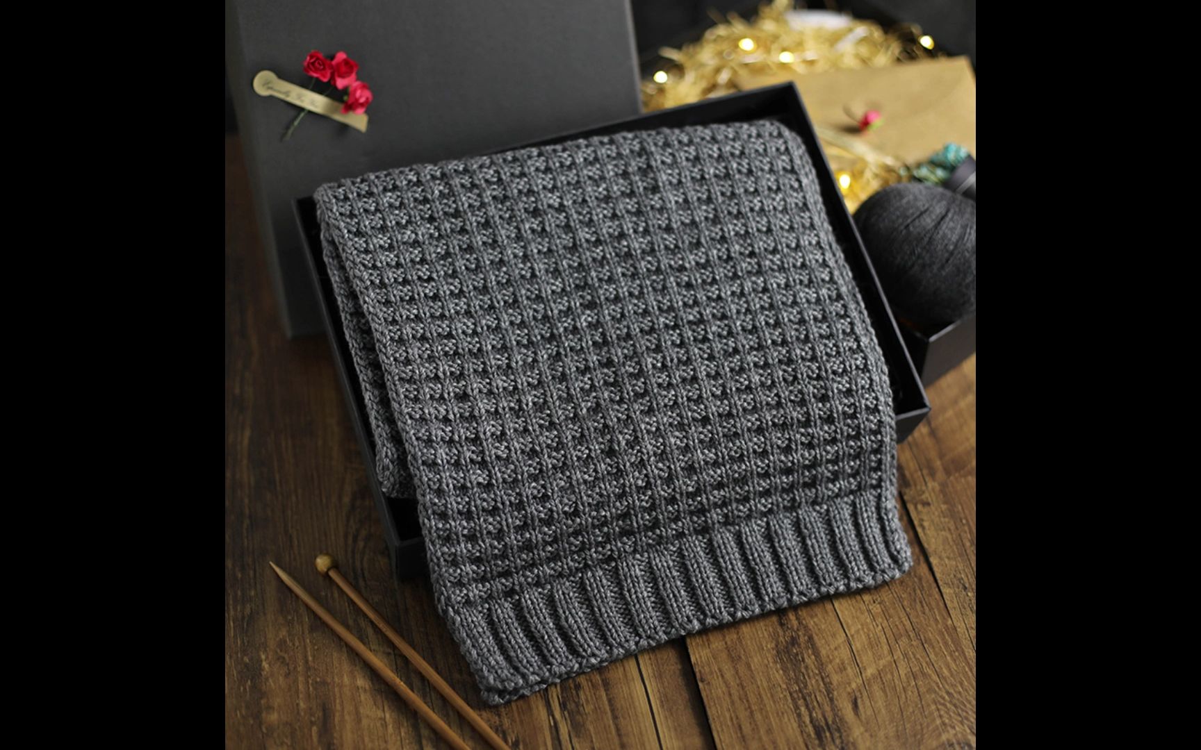 十字花围巾编织视频教程 编织365原创手工diy