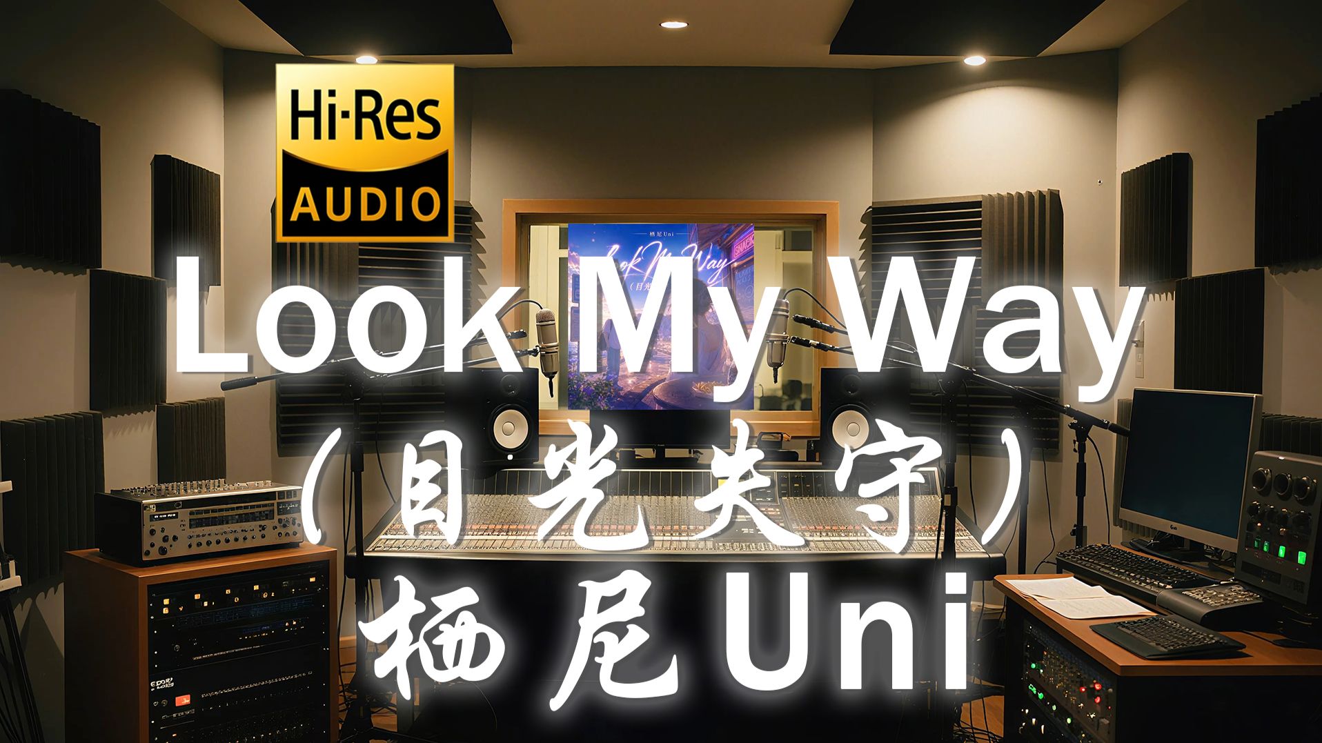 【??-???·无损】栖尼Uni《Look My Way (目光失守)》中英歌词纯享版 - “Dum dum dum dum”
