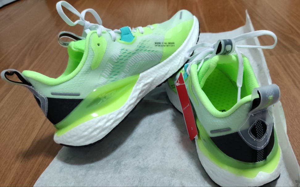 特步动力巢跑鞋开箱上脚-来自特步家的爆米花etpu中底表现如何?