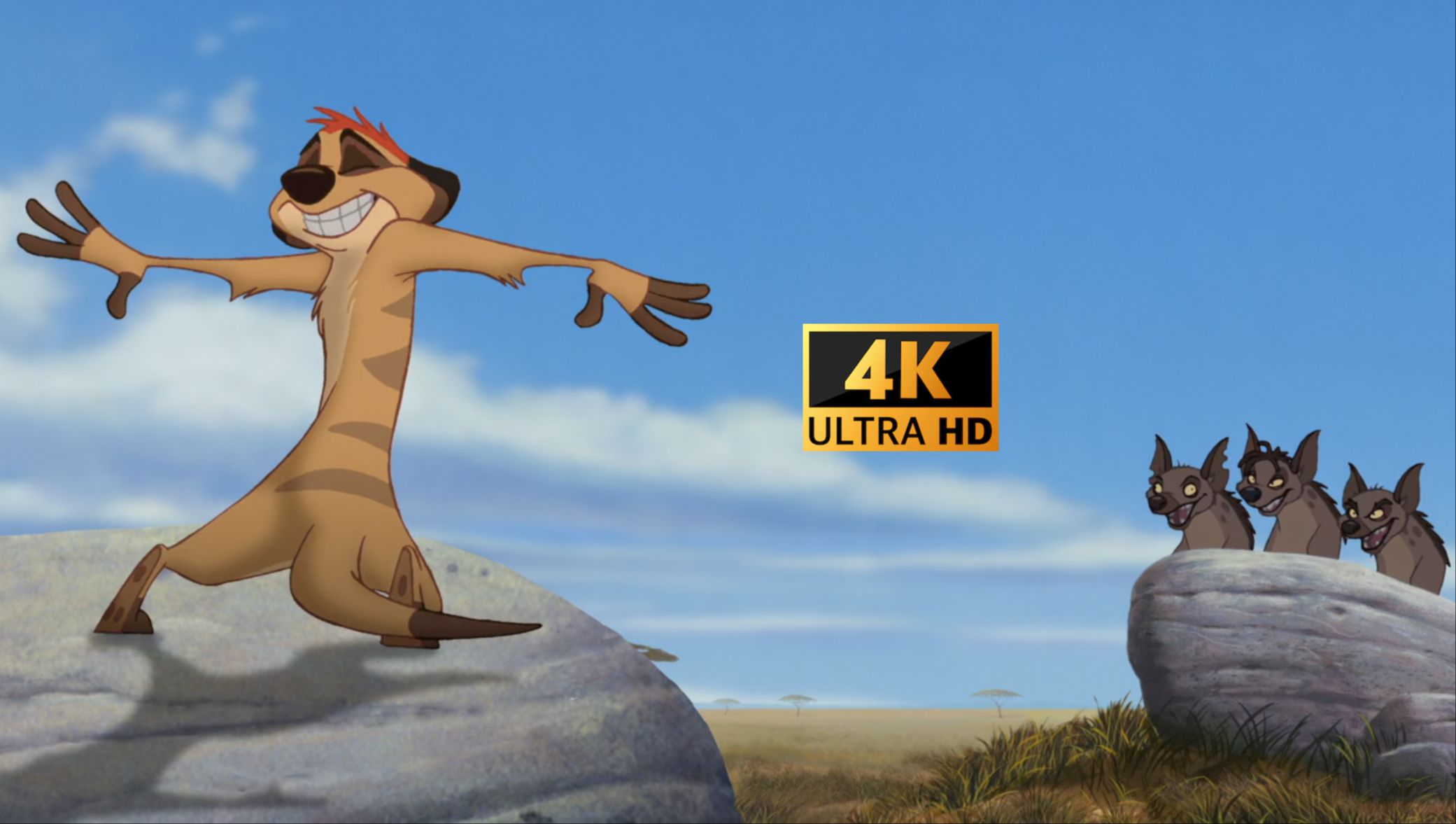 【小胖修复】4k ai修复[狮子王3 hakuna matata] 丁满 掩护嗅嗅转身之