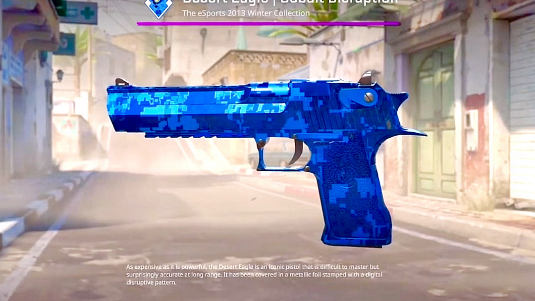 沙漠之鹰钴蓝禁锢效果展示 蓝宝石#csgo#csgo起源2#csgo起源二