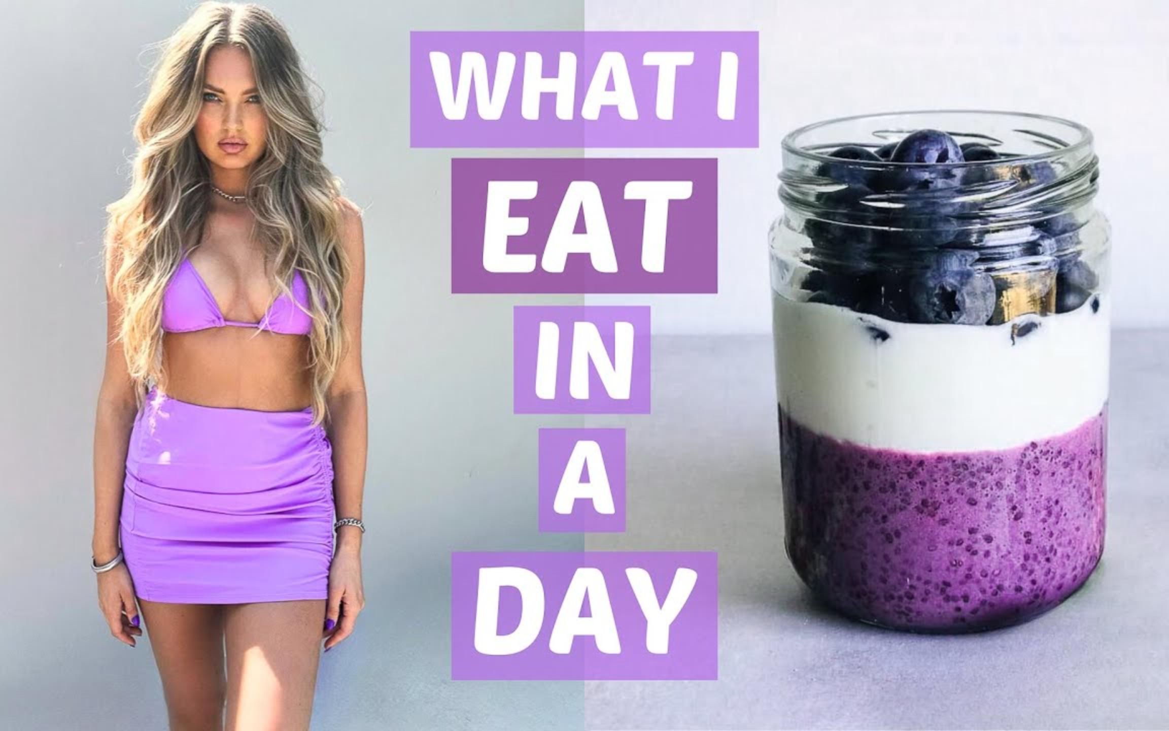 [图]Romee Strijd | 肉米油管What I eat in a day系列更新