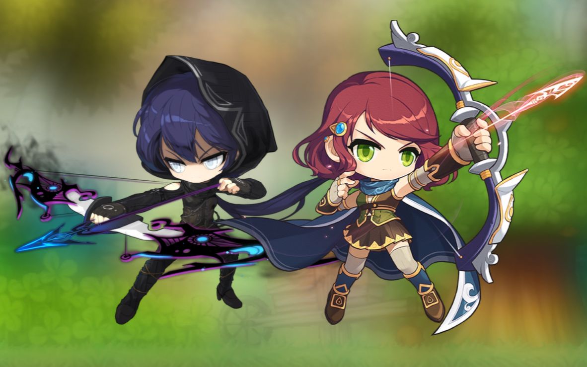 jms职业展示入坑回坑向职业展示之冒险家弓箭手篇神射手箭神古迹猎人