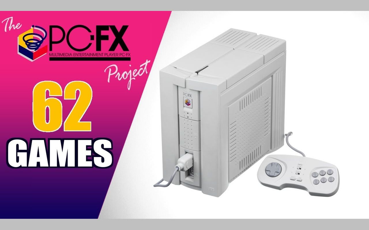 The NEC PC-FX Project - All 62 PC-FX Games - Every Game (JP)_哔哩 