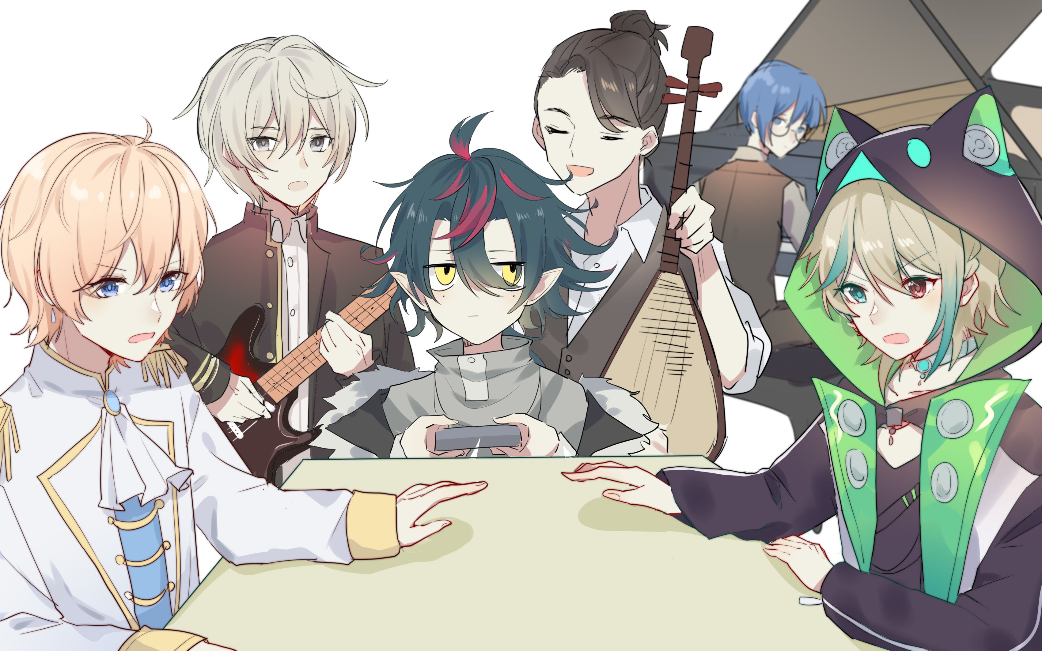 vr男团手书罗伊和阿萨的咱俩谁管谁叫爹