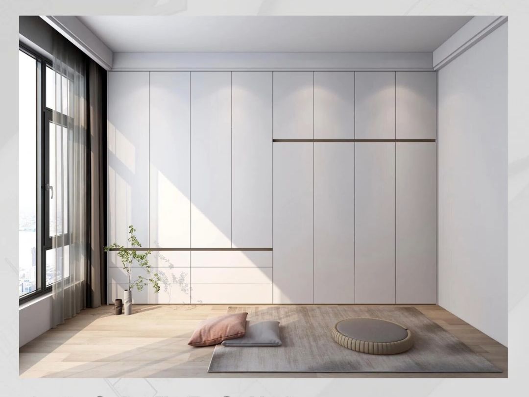 分段式衣柜常用的几种分手法