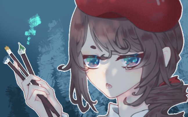 【第五人格/艾格/指绘】画家摸鱼