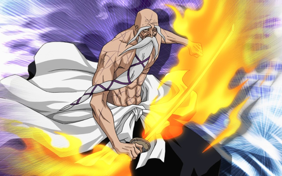 手游死神bs角色招式山本元柳斋重国