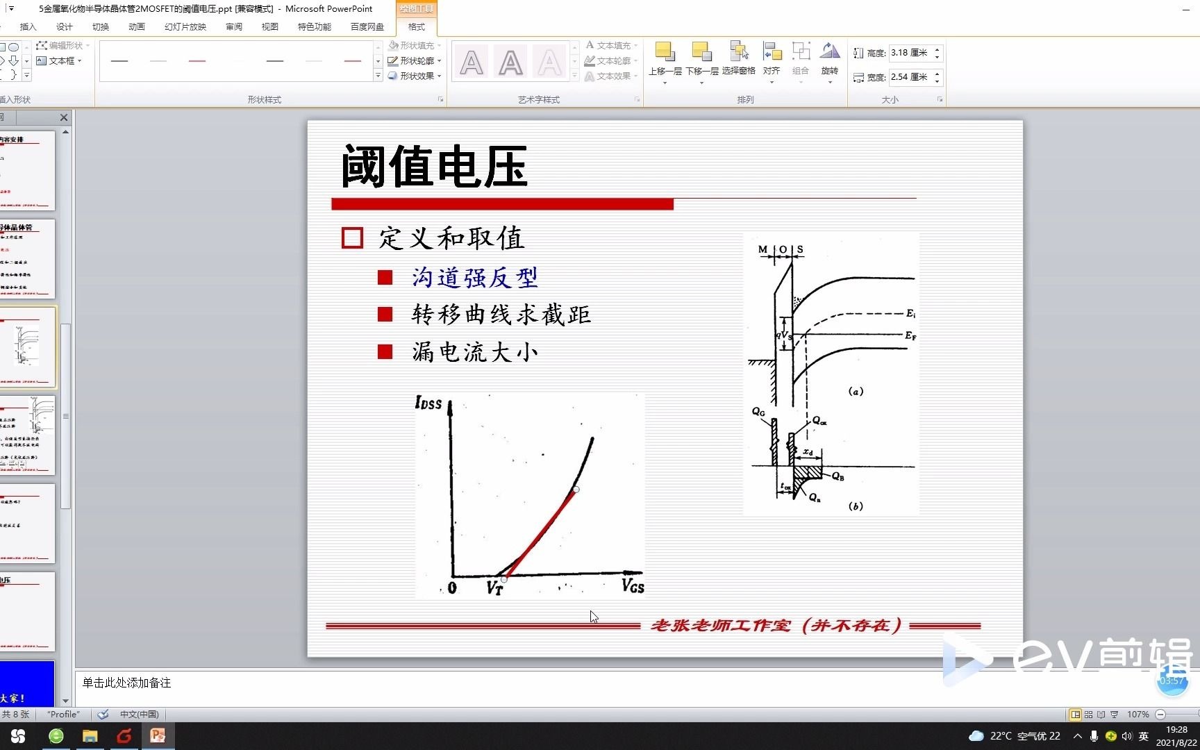 半导体器件物理快速入门52MOSFET的阈值电压哔哩哔哩bilibili