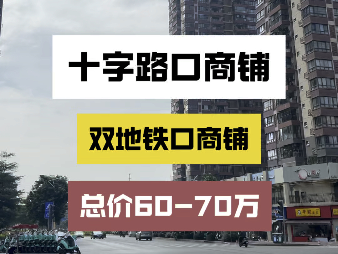 南宁商铺:南宁金源城商铺,地铁口旁边也是十字路口旁边,42平和52平,总价6070万哔哩哔哩bilibili